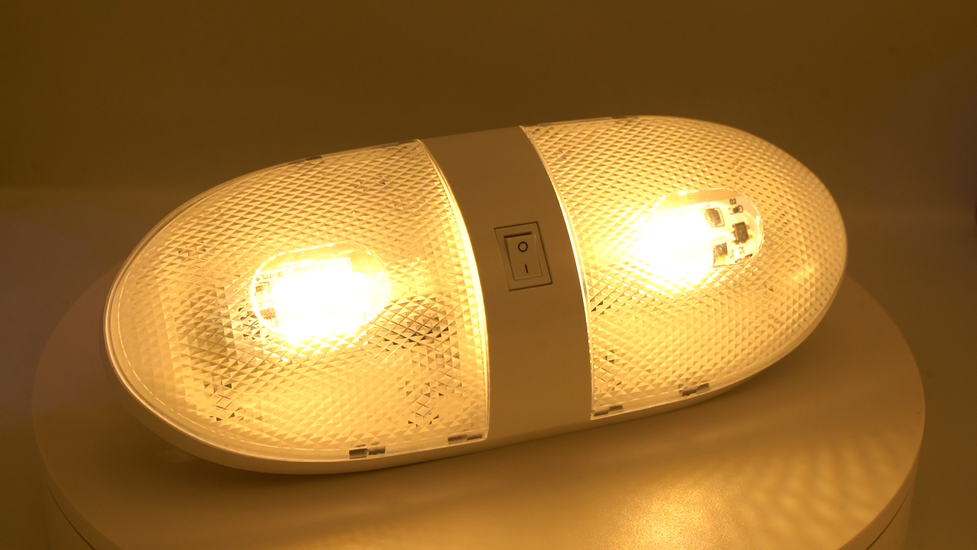 Amazon.com: Lumitronics RV 12V Double LED Ceiling Dome Light